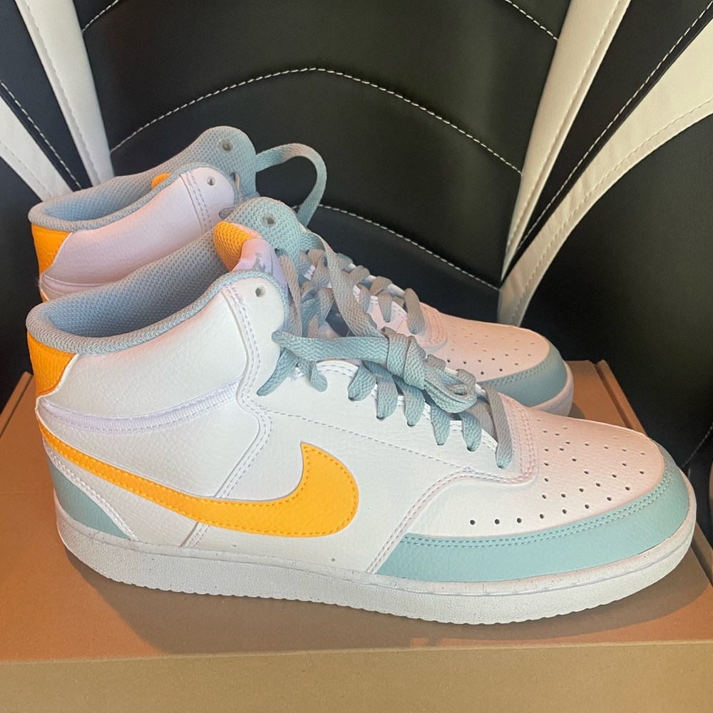 New with box. Nike Court vision. Limited release color.